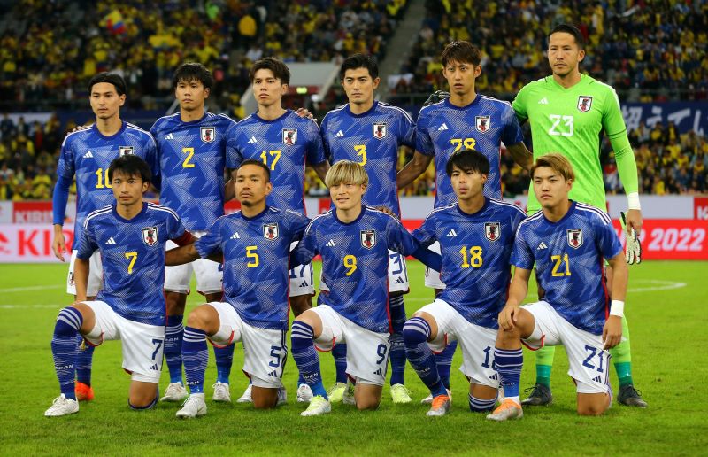 Đội tuyển Nhật Bản đứng đầu ở khu vực châu Á