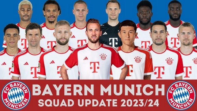 Đội hình Bayern Munich: Sức mạnh của nhà vô địch Bundesliga